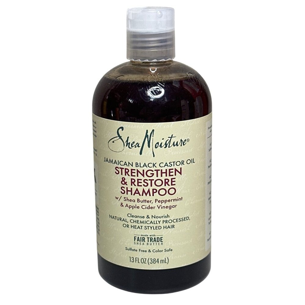 SheaMoisture Jamaican Black Castor Oil Strengthen & Restore Shampoo 13 Fl Oz Sul